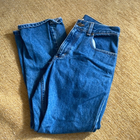 Vintage LLBean dark wash mom jean - Picture 1 of 3